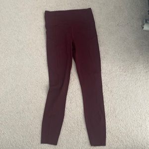 Lululemon Red leggings